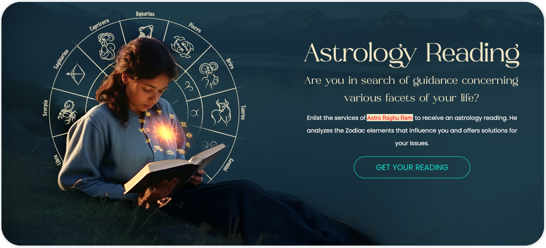 astrologer reading banner